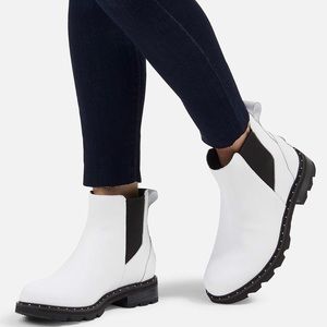 BRAND NEW- Sorel Women's Lennox Chelsea Rain Boot — Waterproof Leather Boots